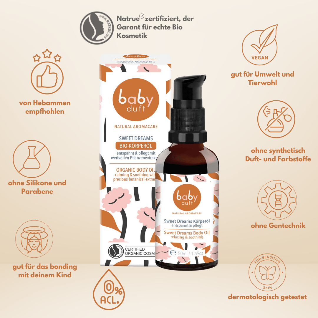 Huile corporelle bio DOUX RÊVES